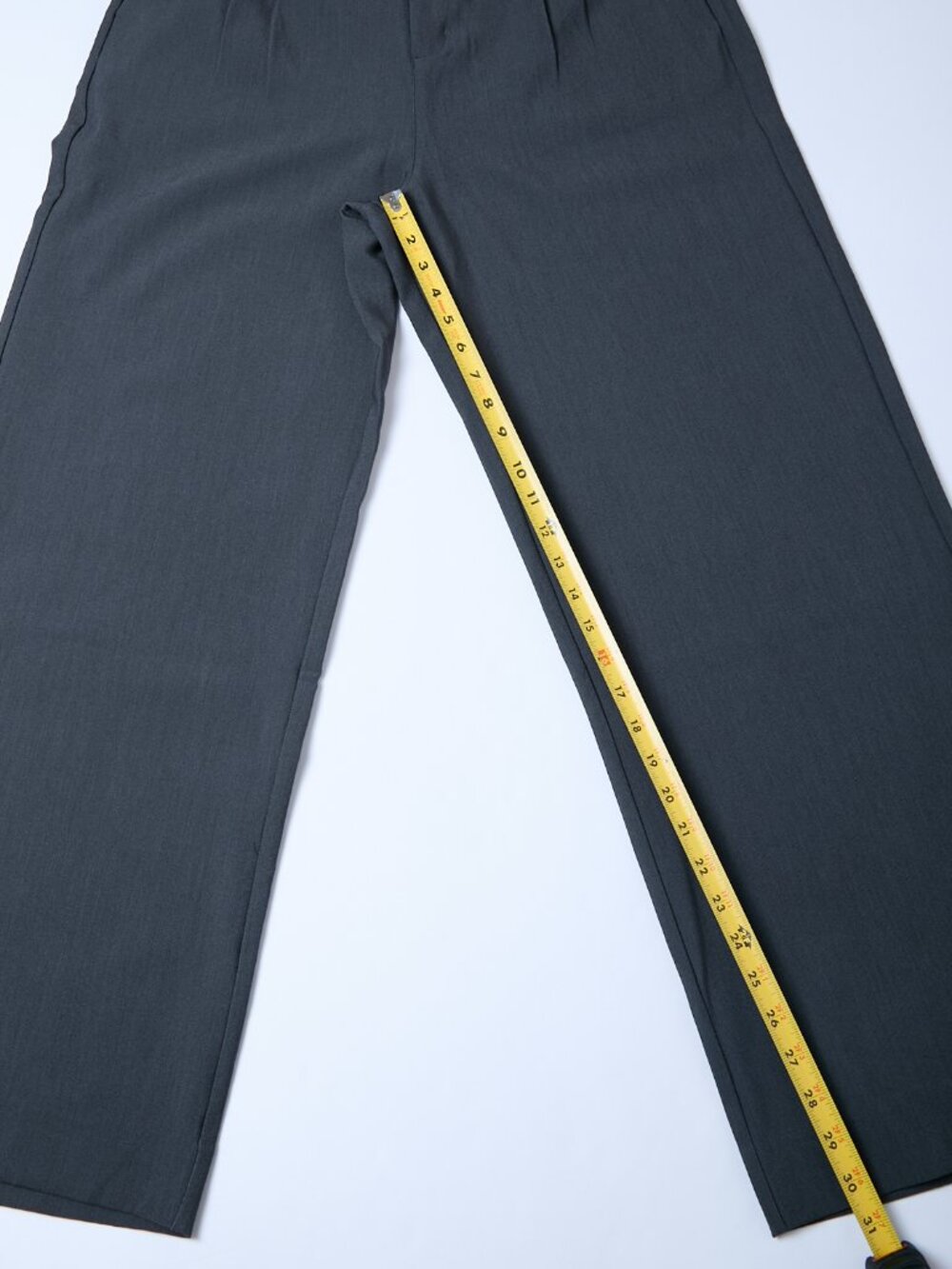 BYLT Midtown Wide Leg High Rise Tailored Pant Dark Academia Office Siren - Picture 13 of 15